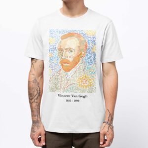 Playera Retrato Van Gogh Blanca