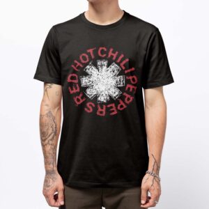 Playera Red Hot Chilli Peppers Logo Garabato